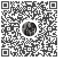 a qr code with a picture of a woman